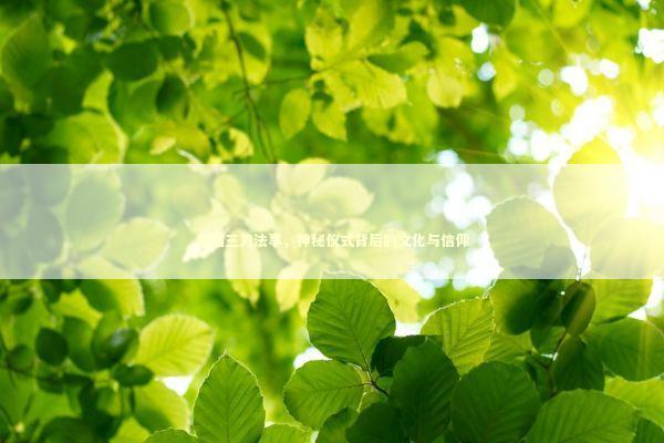 泰国三刀法事,神秘仪式背后的文化与信仰 泰国三刀法事,神秘仪式背后的文化与信仰 感情姻缘的佛牌有几种