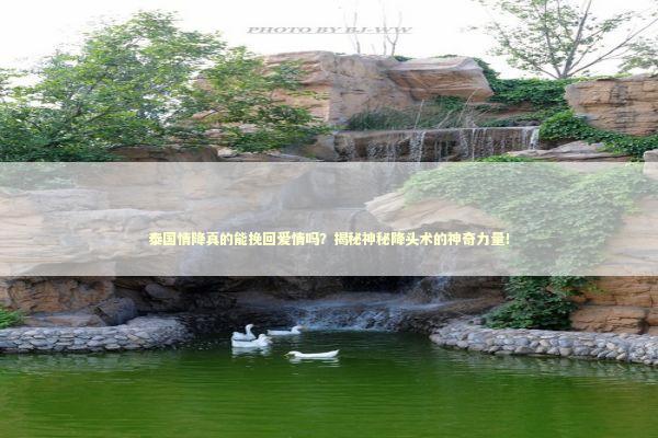 泰国情降真的能挽回爱情吗?揭秘神秘降头术的神奇力量! 泰国情降真的能挽回爱情吗?揭秘神秘降头术的神奇力量! 泰国情降法事