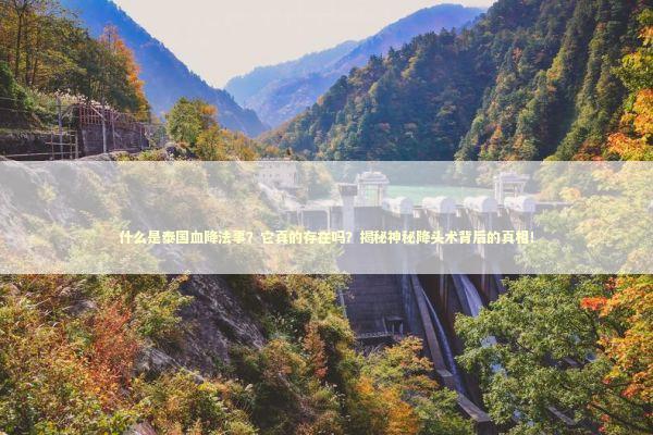 什么是泰国血降法事？它真的存在吗？揭秘神秘降头术背后的真相！ 泰国情降法事